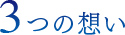 3つの想い